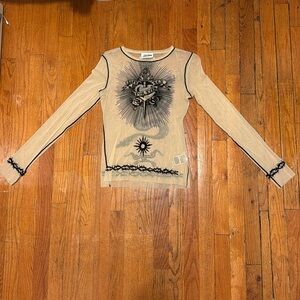 Jean Paul Gaultier Mesh Top
